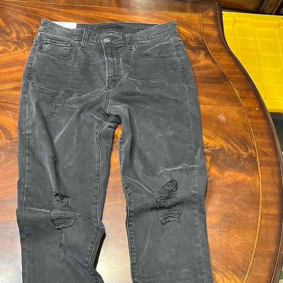 Joe's Jeans Denim - Joe's Jeans Black Distressed Women's Jeans